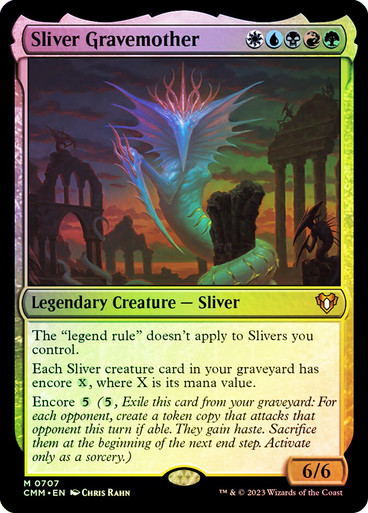 SliverGravemother__28683 Sliver Gravemother Commander Masters (Foil)