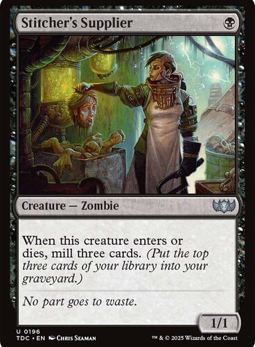 Stitcher's Supplier Tarkir: Dragonstorm Commander