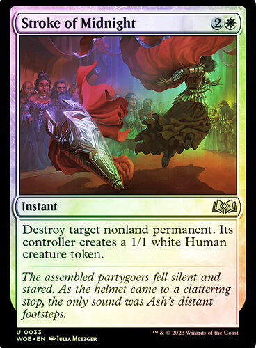 Version en Español Stroke of Midnight Wilds of Eldraine (Foil)