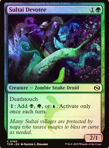 Sultai Devotee Tarkir: Dragonstorm (Foil)