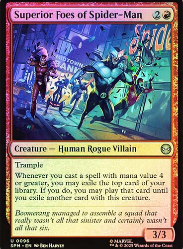 Superior Foes of Spider-Man Marvel's Spider-Man (Foil)