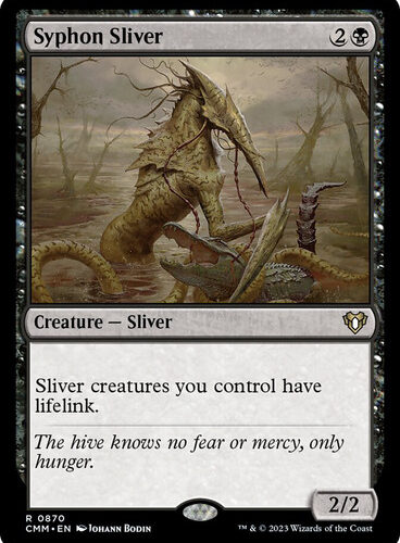 Syphon Sliver Commander Masters