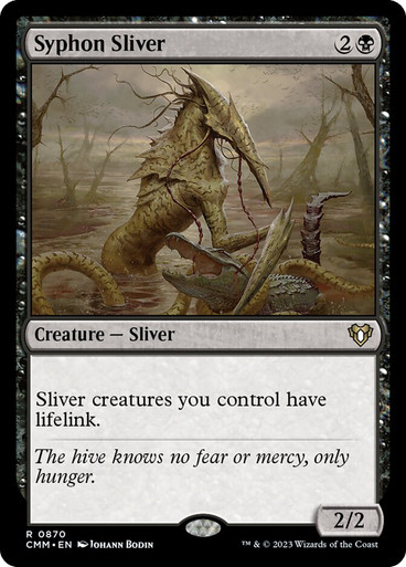 Syphon Sliver Commander Masters
