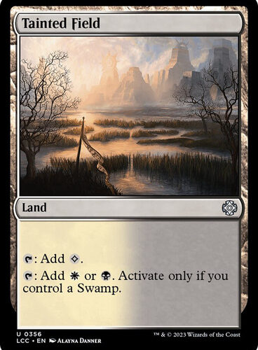 Tainted Field The Lost Caverns of Ixalan Commander