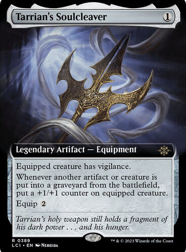 Tarrian's Soulcleaver (Extended Art) The Lost Caverns of Ixalan - Variants