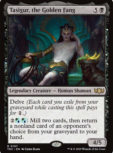 Tasigur, the Golden Fang Tarkir: Dragonstorm Commander