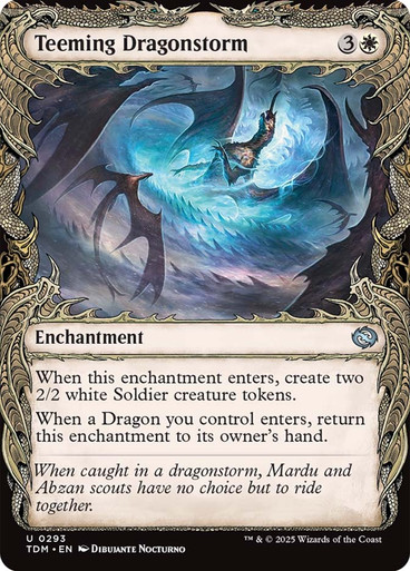 Teeming Dragonstorm (Showcase) Tarkir: Dragonstorm