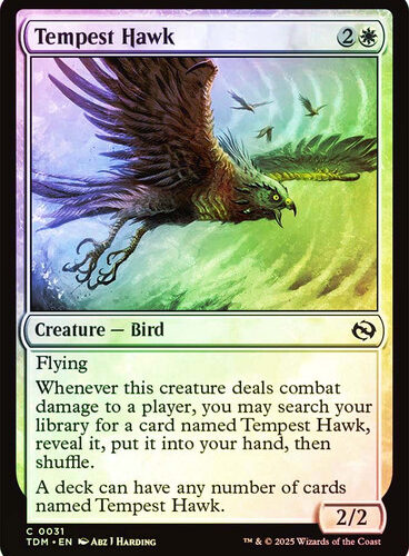 Tempest Hawk Tarkir: Dragonstorm (Foil)
