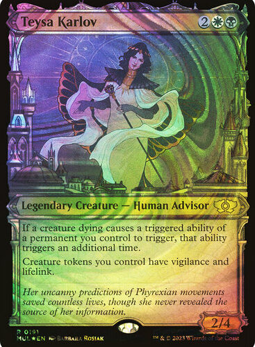 TeysaKarlov191__31795 Teysa Karlov (Showcase) (Halo Foil) Multiverse Legends - Alternate Foil (Foil)