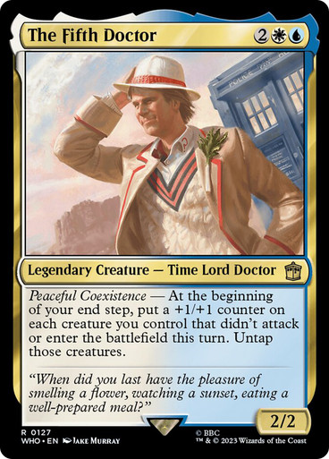 The Fifth Doctor Doctor Who Commander