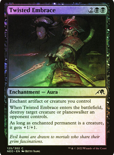 Twisted Embrace Kamigawa: Neon Dynasty (Foil)