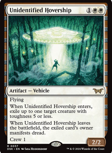 Unidentified Hovership Duskmourn: House of Horror