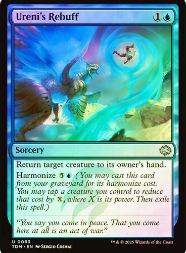 Ureni's Rebuff Tarkir: Dragonstorm (Foil)