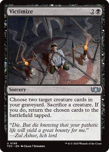 Victimize__72141 Victimize Tarkir: Dragonstorm Commander