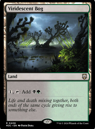 Viridescent Bog Modern Horizons 3 Commander