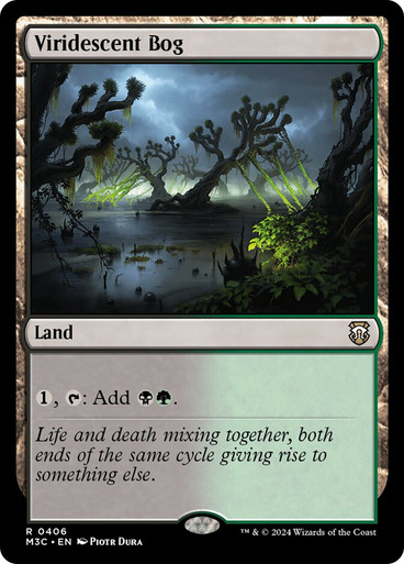 ViridescentBog__55239 Viridescent Bog Modern Horizons 3 Commander