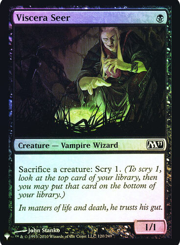 Viscera Seer Planeswalker Symbol Reprints (Foil)