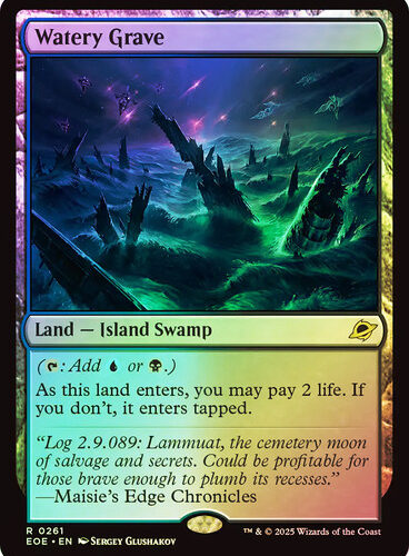 Watery Grave Edge of Eternities (Foil)