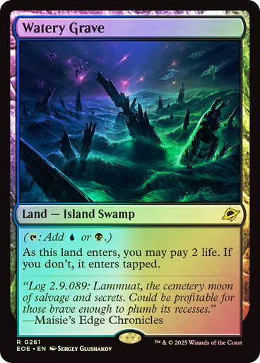Watery Grave Edge of Eternities (Foil)