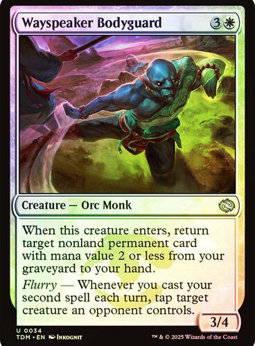 Wayspeaker Bodyguard Tarkir: Dragonstorm (Foil)