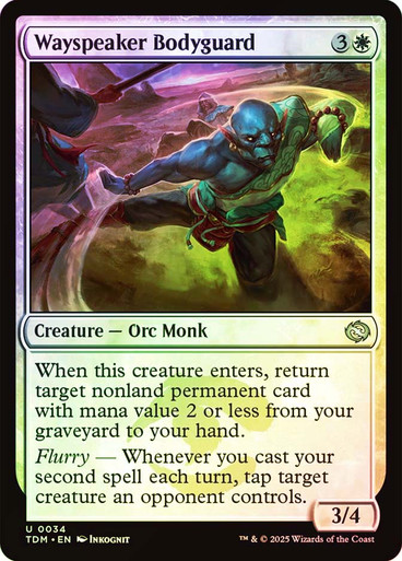 WayspeakerBodyguard__55230 Wayspeaker Bodyguard Tarkir: Dragonstorm (Foil)