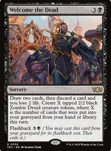 Welcome the Dead Tarkir: Dragonstorm Commander