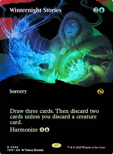 Winternight Stories (Borderless) Tarkir: Dragonstorm (Foil)