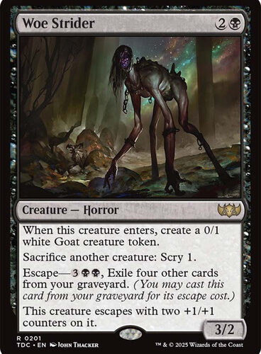 Woe Strider Streets of New Capenna Commander