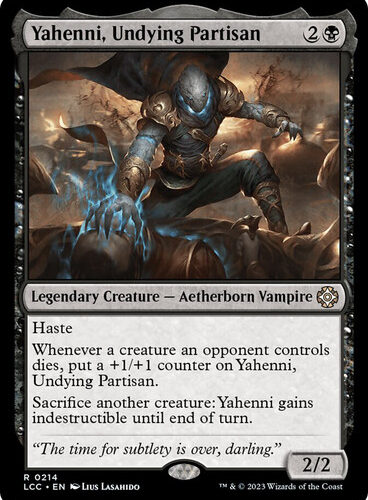 Yahenni, Undying Partisan The Lost Caverns of Ixalan Commander
