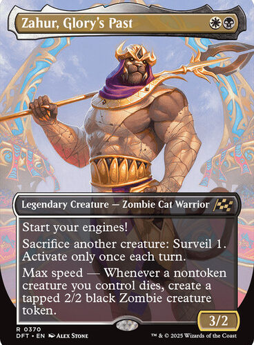 Zahur, Glory's Past (Borderless) Aetherdrift