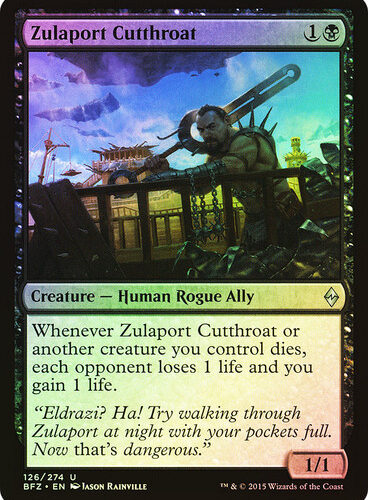 Zulaport Cutthroat Battle for Zendikar (Foil)