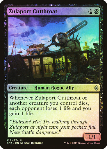 ZulaportCutthroat__23489 Zulaport Cutthroat Battle for Zendikar (Foil)