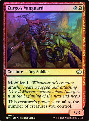 Zurgo's Vanguard Tarkir: Dragonstorm (Foil)