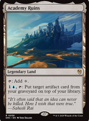 Academy Ruins Aetherdrift Commander
