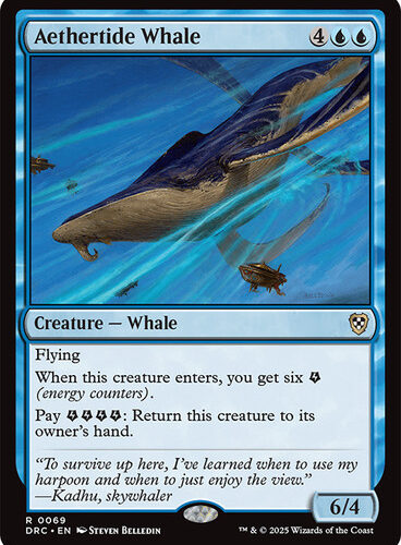 Aethertide Whale Aetherdrift Commander