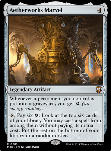 Aetherworks Marvel Modern Horizons 3 Commander