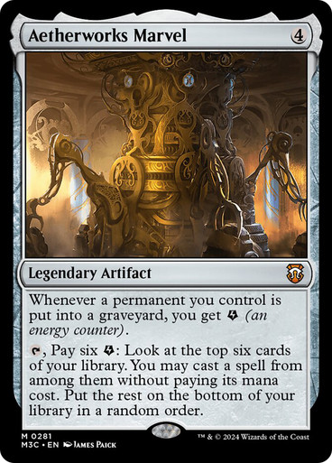 AetherworksMarvel__02661 Aetherworks Marvel Modern Horizons 3 Commander