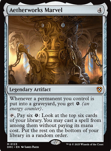 Aetherworks Marvel Aetherdrift Commander