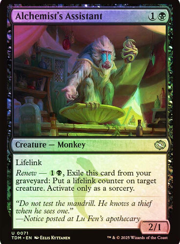 AlchemistsAssistant__09708 Alchemist's Assistant Tarkir: Dragonstorm (Foil)