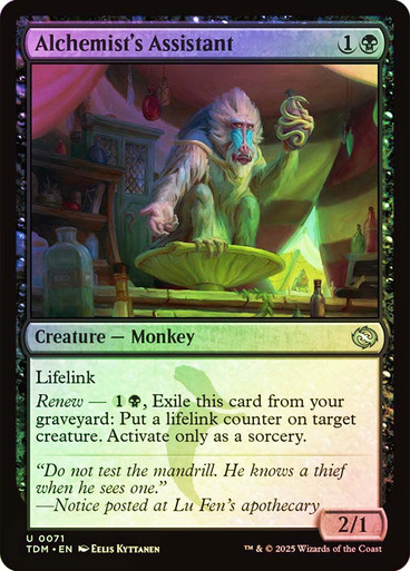 Alchemist's Assistant Tarkir: Dragonstorm (Foil)