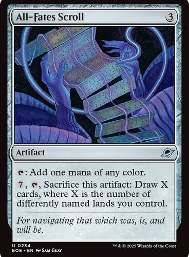 All-Fates Scroll Edge of Eternities