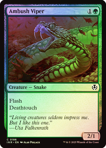 AmbushViper__93087 Ambush Viper Innistrad Remastered (Foil)