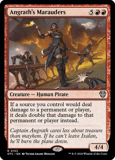 Angrath's Marauders Outlaws of Thunder Junction Commander