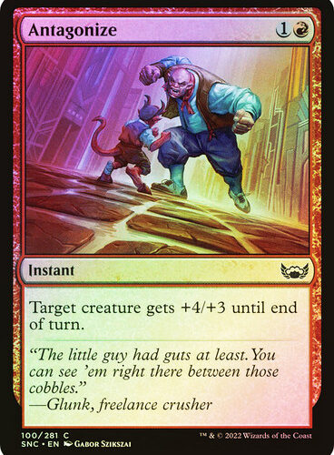 Antagonize Streets of New Capenna (Foil)