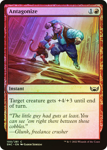Antagonize__52986 Antagonize Streets of New Capenna (Foil)