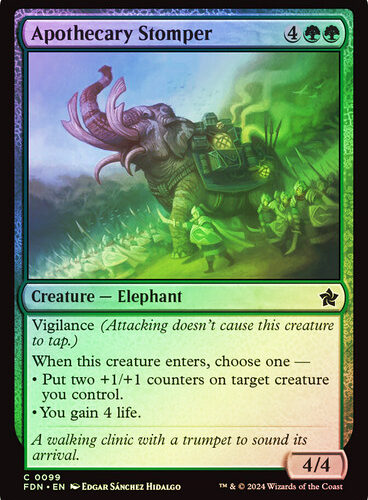 Apothecary Stomper Foundations (Foil)