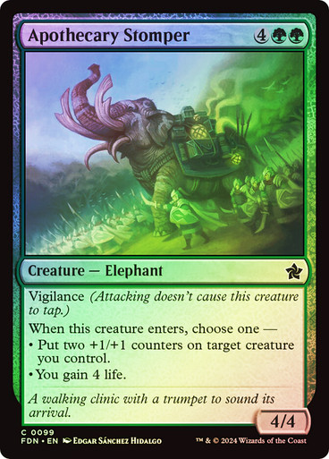 Apothecary Stomper Foundations (Foil)