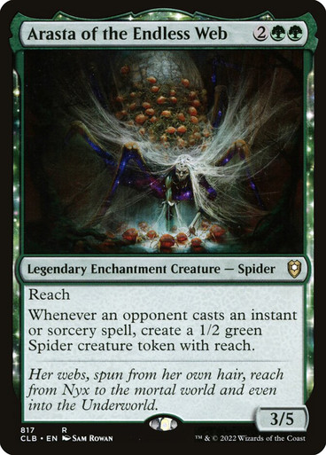 ArastaOfTheEndlessWeb__60846 Arasta of the Endless Web Commander Legends: Baldur's Gate