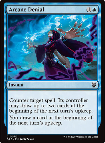 Arcane Denial Aetherdrift Commander