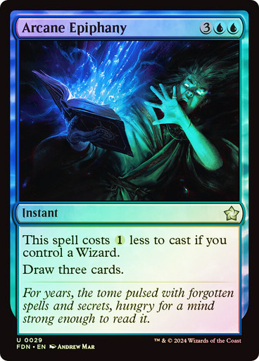Arcane Epiphany Foundations (Foil)